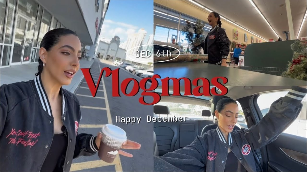 День 6 Vlogmas | Еще больше рождественских покупок + Самые милые сервировки стола на свете
