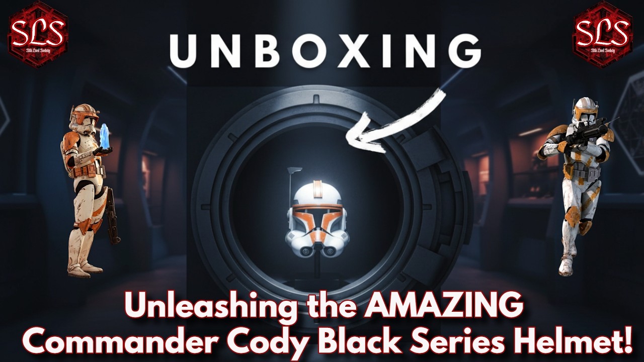 Unveiling the AMAZING Commander Cody Black Series Helmet!