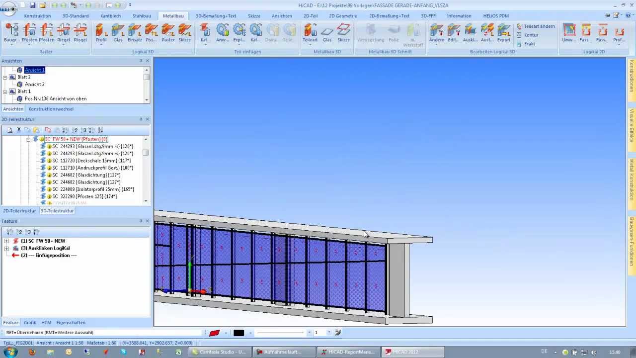 Hicad - Fassadenbau -Metallbau
