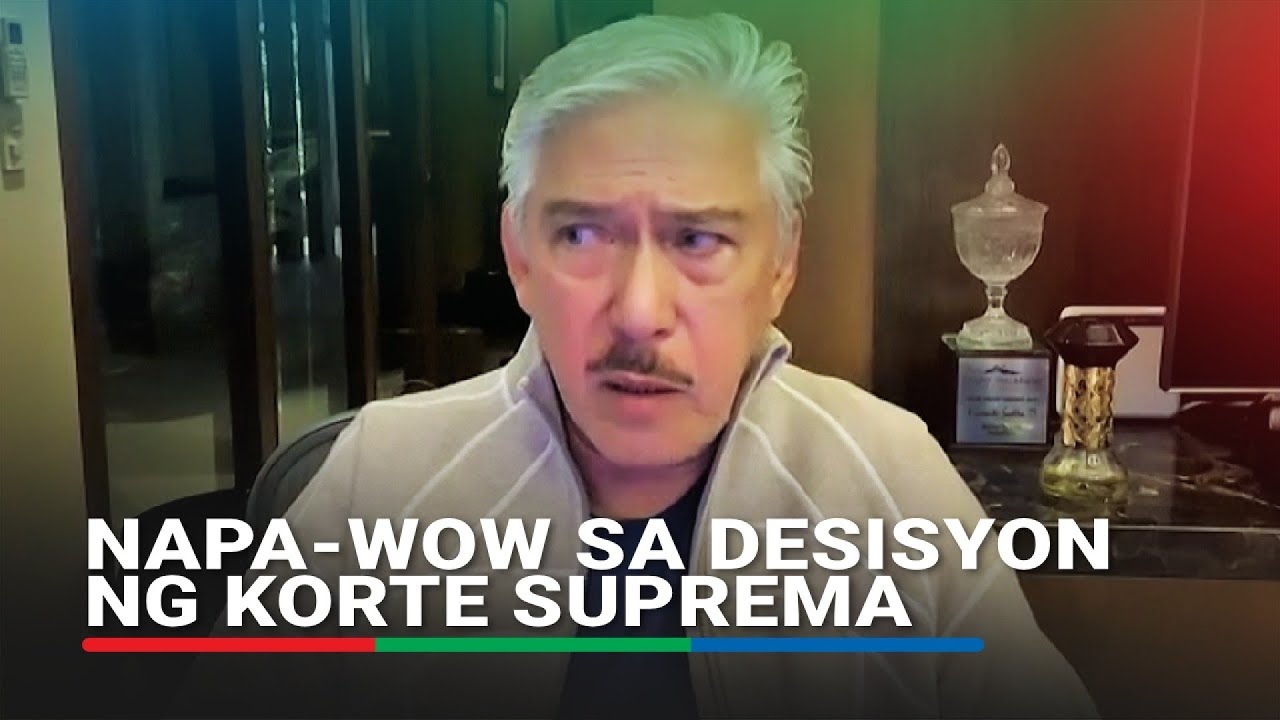 'Talagang, wow!' Sotto sa desisyon ng Korte Suprema sa impeachment ni VP Sara