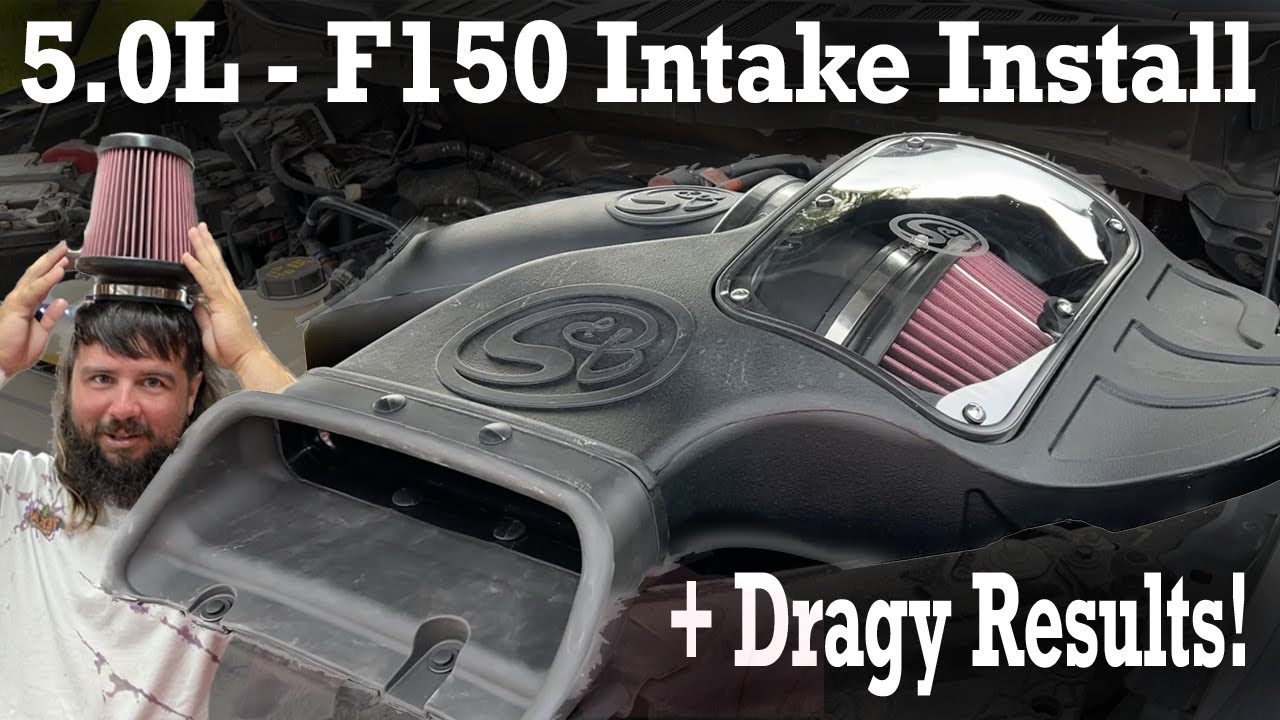 2018-2023 Ford F150 5.0 V8 S&B Intake Install + Sound and Dragy Testing!