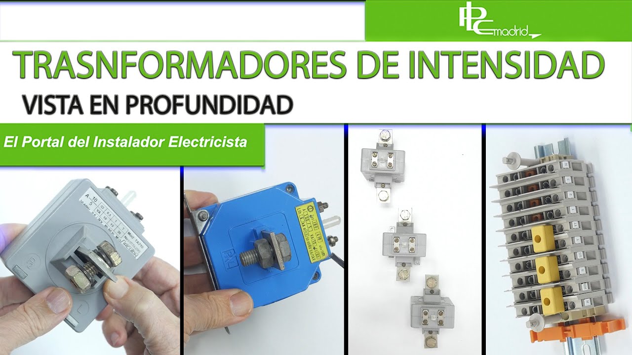 Transformadores de Intensidad y bornas de comprobaci&oacute;n. Vista en profundidad