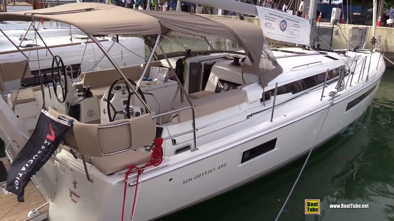 2022 Jeanneau Sun Odyssey 490 - Beautifully Balanced Sailing Yacht!