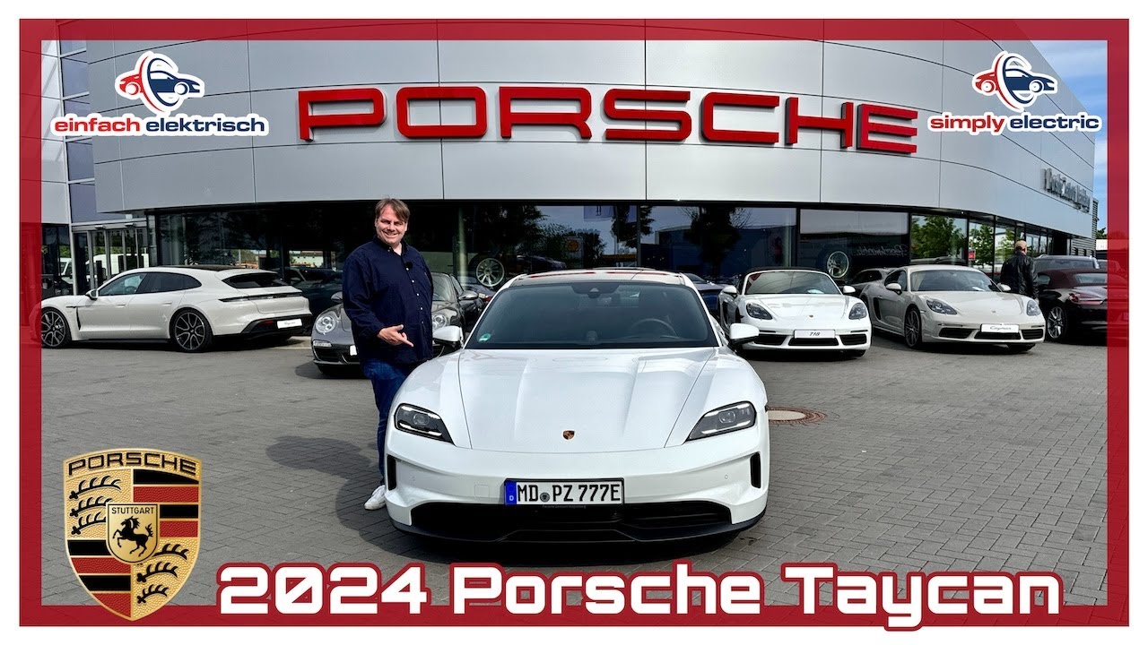 Обзор Porsche Taycan 2024 года: что может предложить базовая модель⁉️