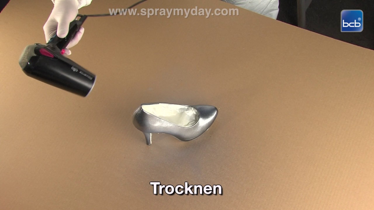 Schuhe umfärben mit Lederspray