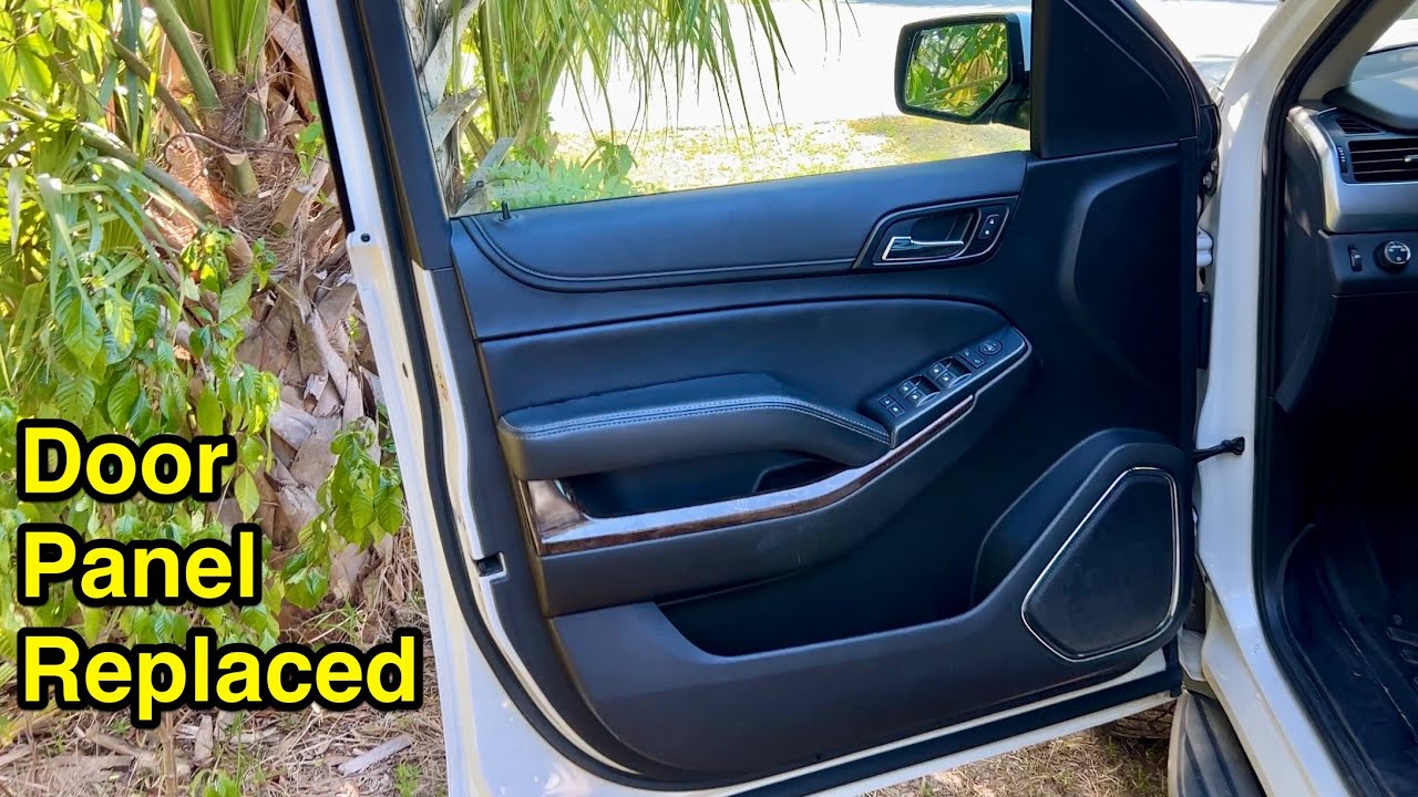 How to remove & replace door panel - Chevy Tahoe, Suburban, Silverado, GMC Yukon, Sierra.