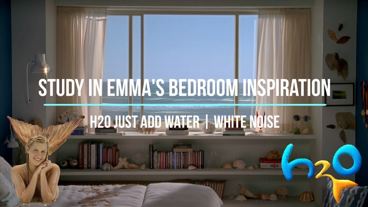 Study in Emma Bedroom Inspiration | Gold Coast | H2O Just Add Water | White Noise 🌊🧜