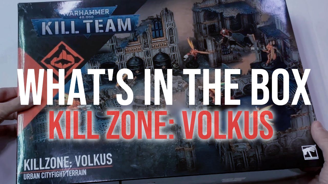 Warhammer 40K - Kill Zone Volkus - 3 minutes or so Unboxing