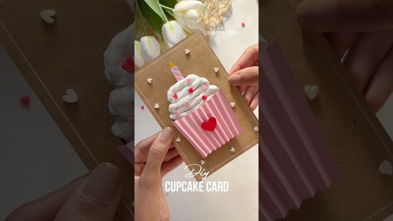 DIY cupcake card 