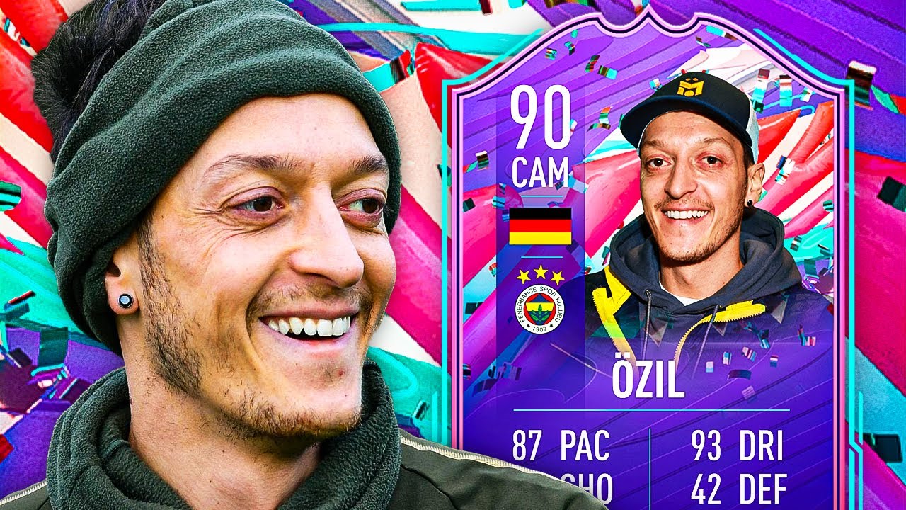 THIS CARD IS BROKEN! 🤯 90 FUT BIRTHDAY OZIL PLAYER REVIEW! - FIFA 21 Ultimate Team