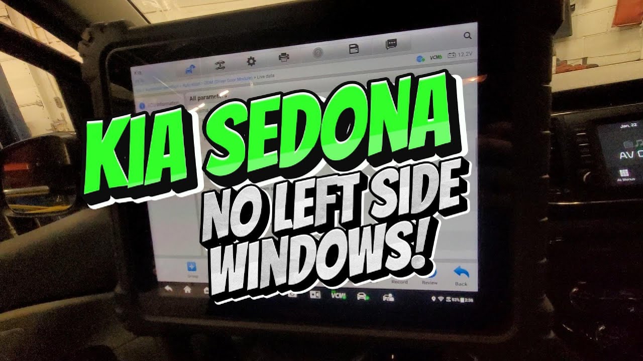 Check the Fuse Stupid! Kia Sedona Left side windows don't work!