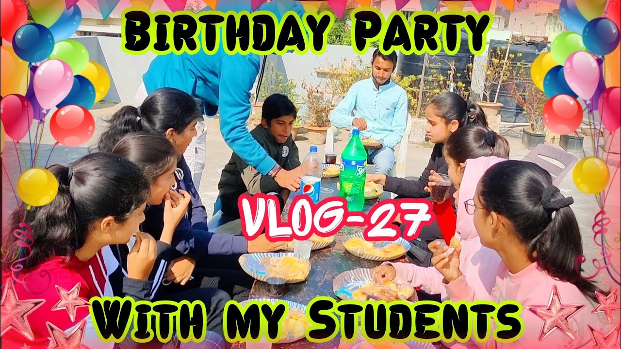 Baccho Ke Sath *BIRTHDAY PARTY*❤️🎉 | Food, Gifts And Bahut Sare Games😍 | PART -3