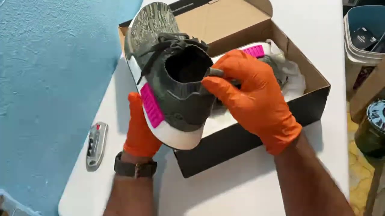 Adidas NMD R-1 PK Utility Grey Camo Used EBay pick up 🤔😳😁😊👍