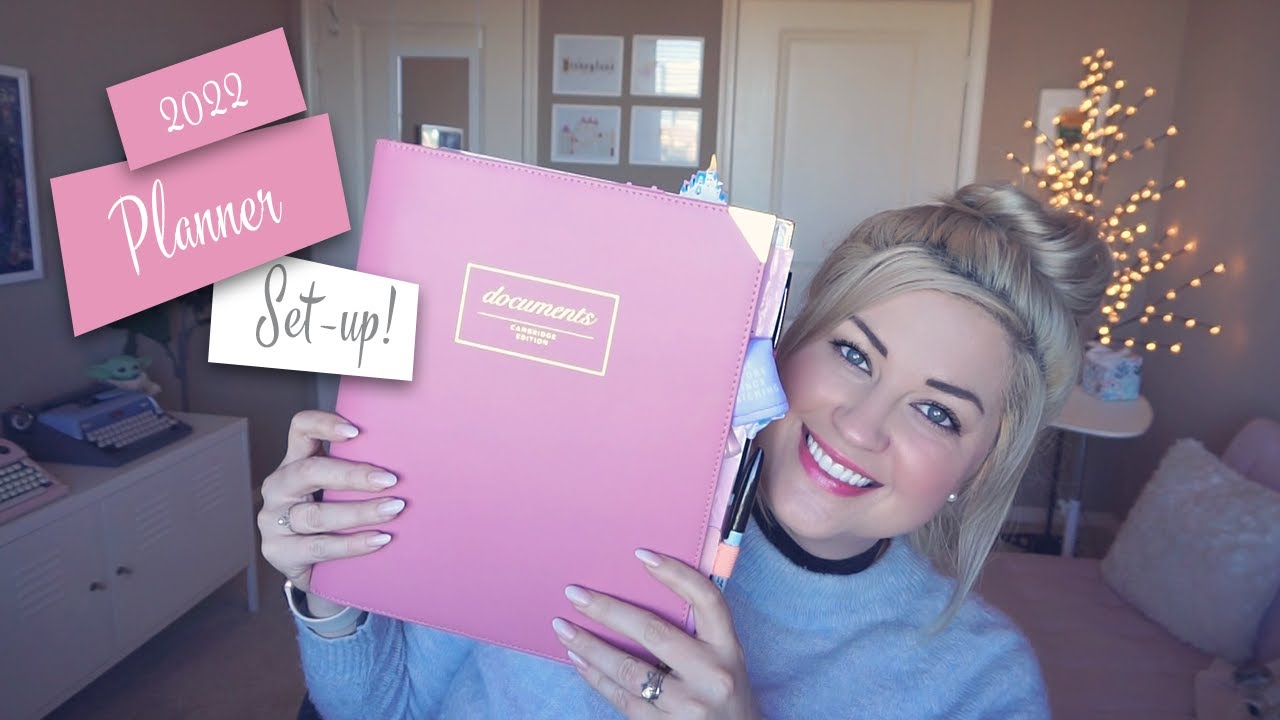 2022 PLANNER FLIP-THROUGH (PRINTABLE BINDER PLANNER)