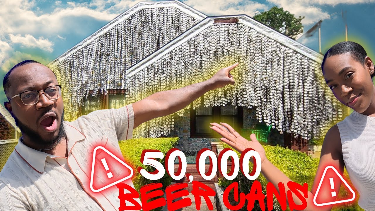 This House was built with 50,000 BEER CANS