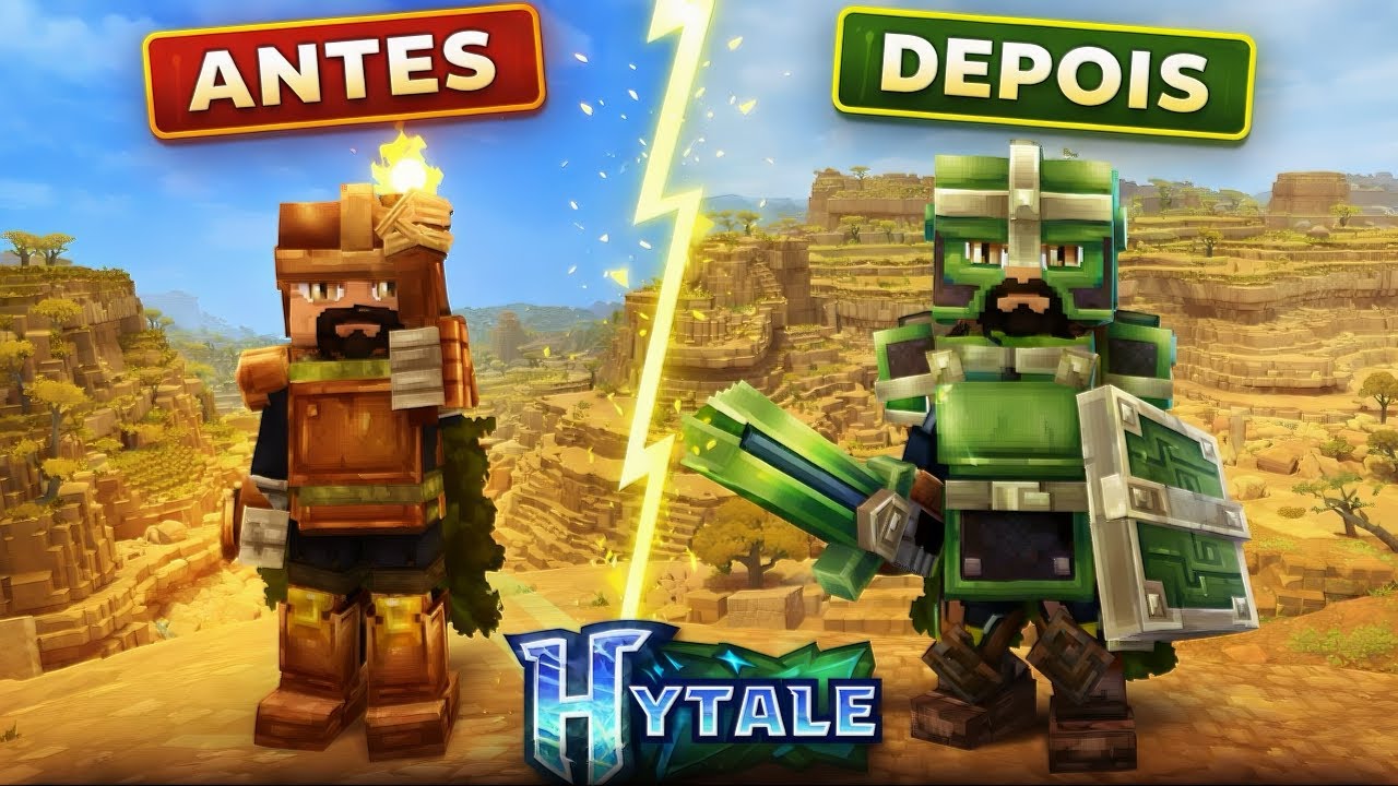 O MELHOR LUGAR PRA FARMAR NO HYTALE (Deserto é INSANO)