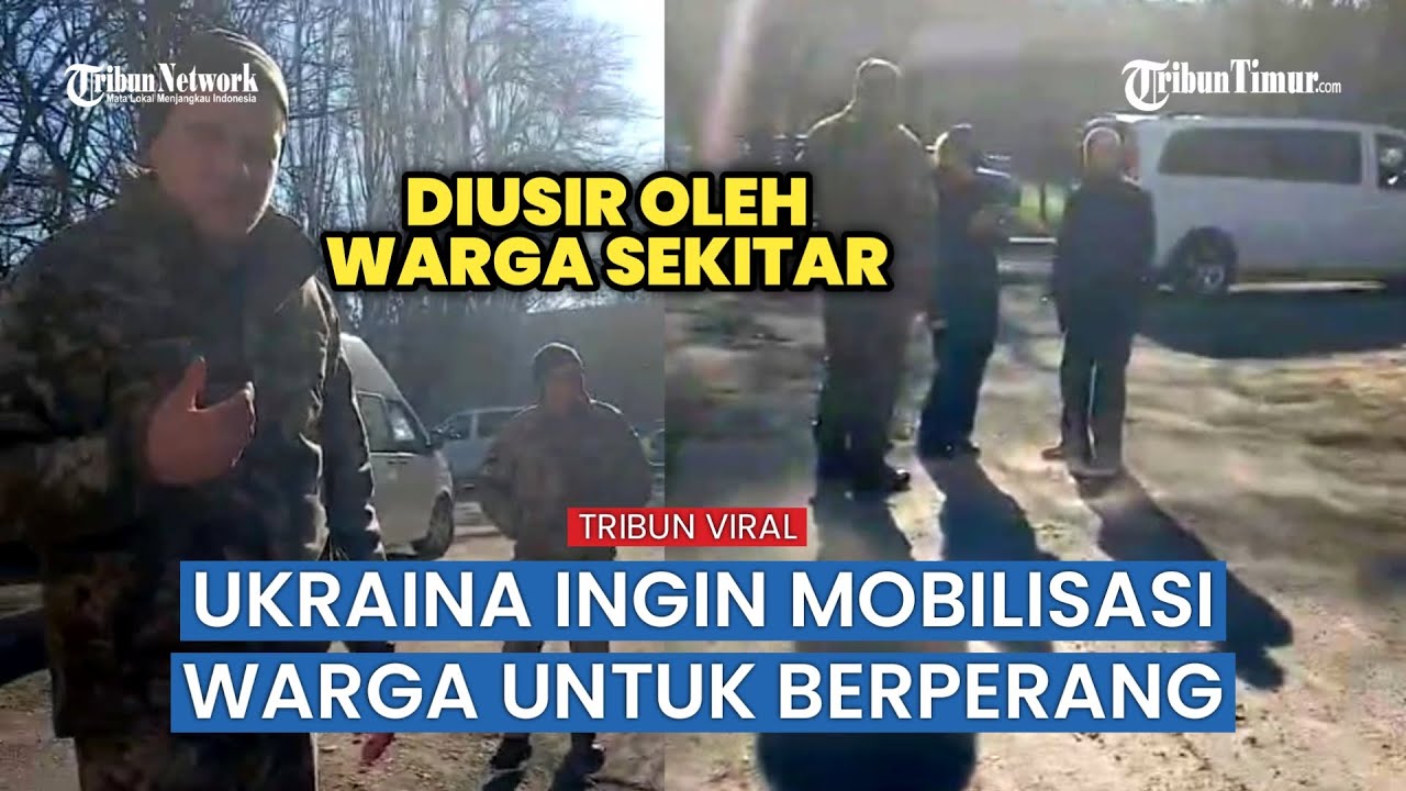 Masyarakat Transcarpathia Tidak Ingin Dimobilisasi, Usir Pasukan Ukraina dari Kota Uzhgorod