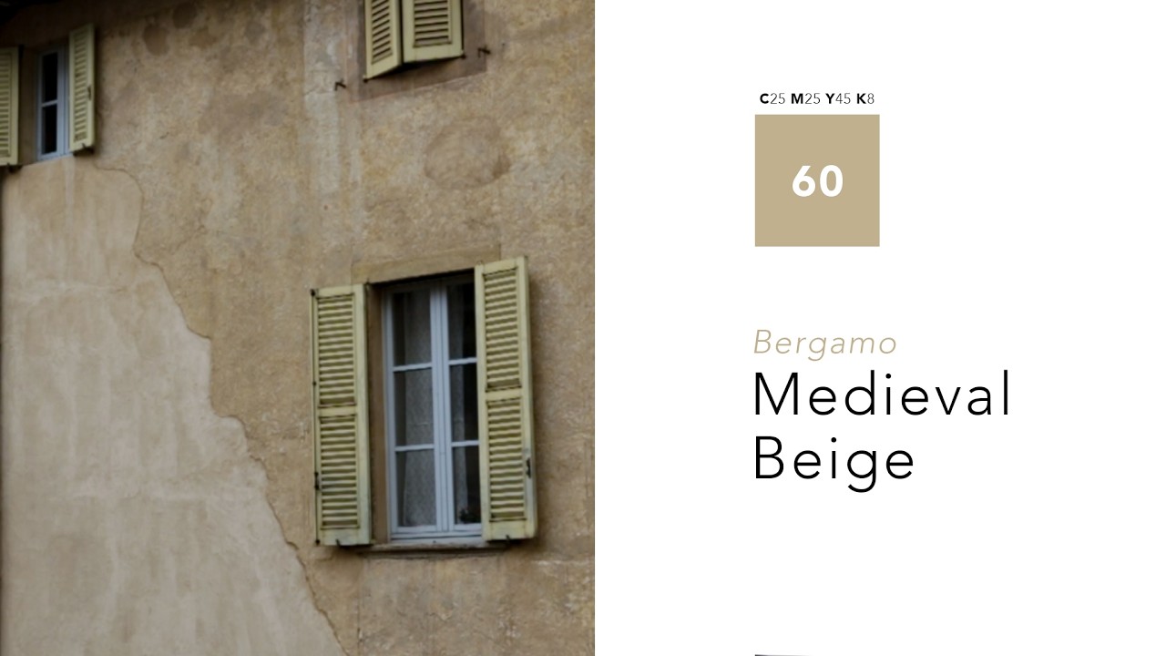 #60 Medieval Beige • Walking through slumbering Bergamo