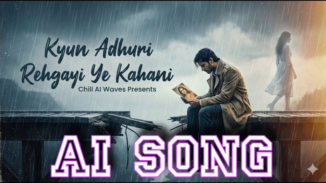 KYUN ADHURI REHGAYI YE KAHANI ।। SAD ।। AI HINDI SONG ।।