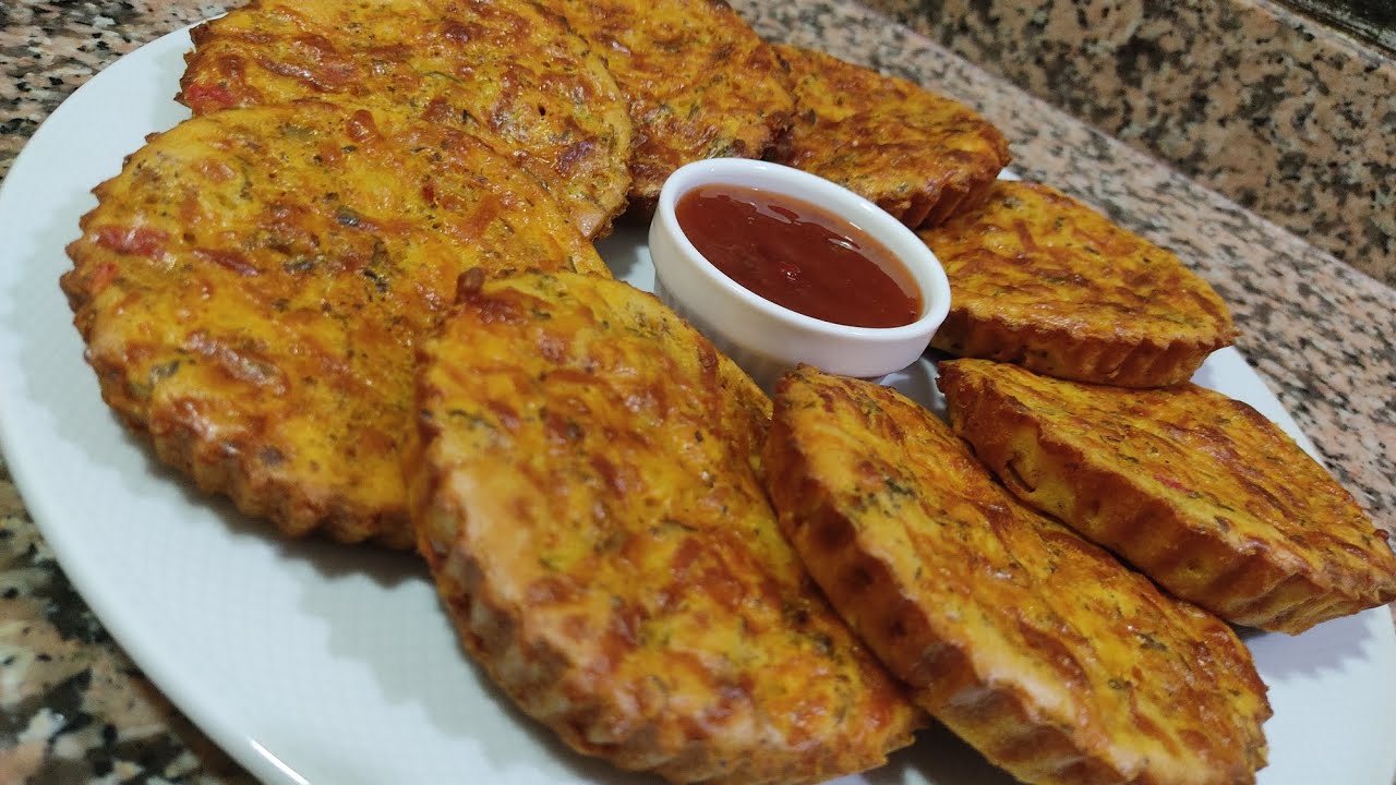 ميني كيش بالعجينة سائلة / بالدجاج و الخضر / و خلطة سحرية / و المذاق ولا أروع 😋🔥