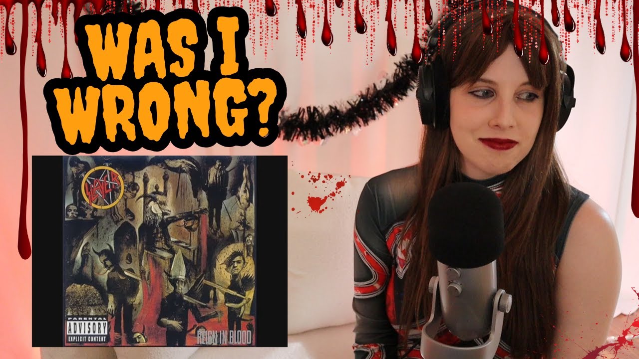 Slayer - Postmortem / Raining Blood | Reaction (as Taylor Swift) | ROCKTOBER
