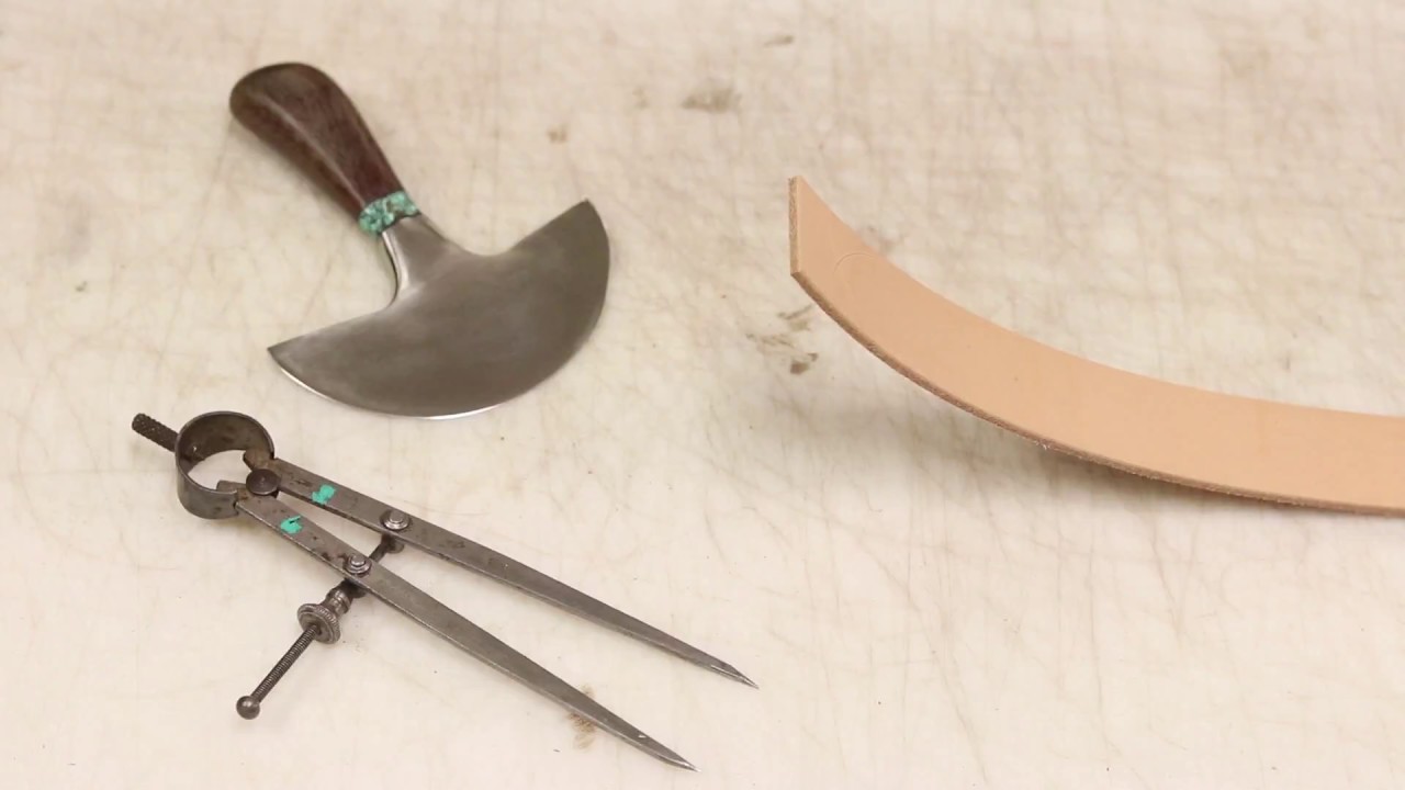 Symetrical Belt Ends Without a Punch!