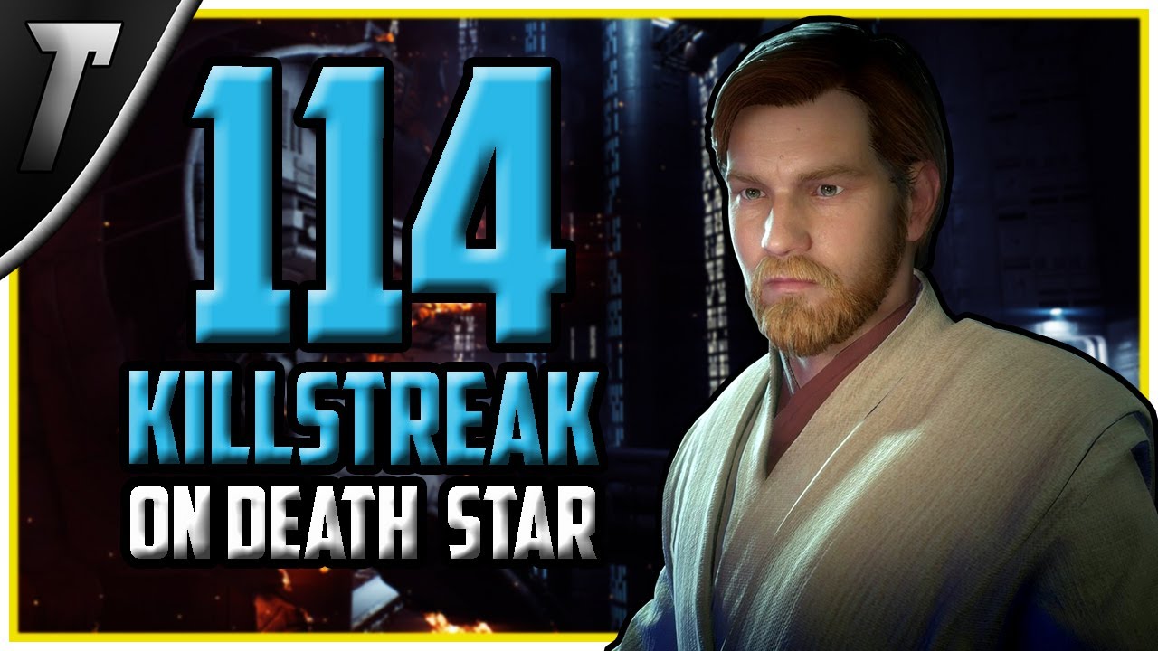 Star Wars Battlefront 2 Obi-Wan Kenobi 114 Killstreak (Death Star II)