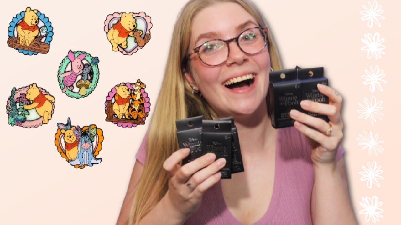 Loungefly Disney Winnie The Pooh Cameo MYSTERY PIN UNBOXING!