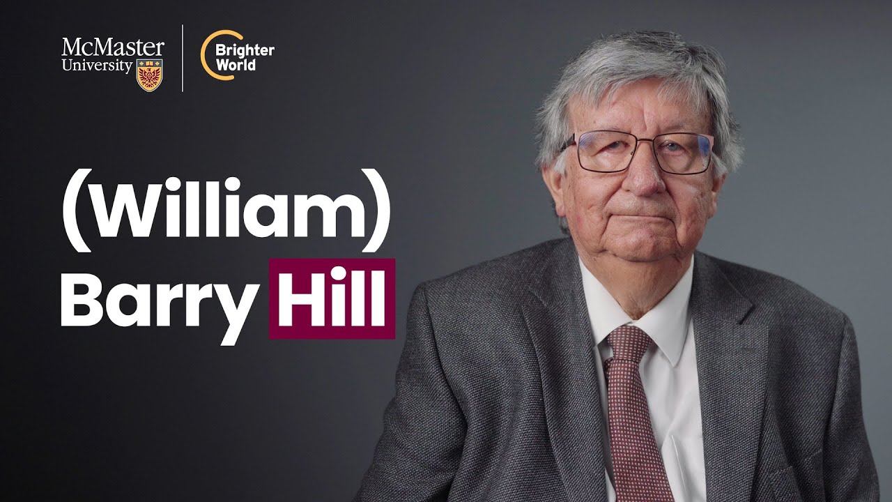 Barry Hill | 2025 New RSC Fellow | McMaster University