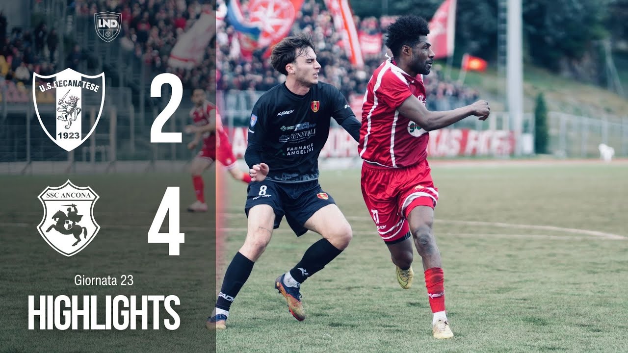 Recanatese-Ancona 2-4 | Highlights