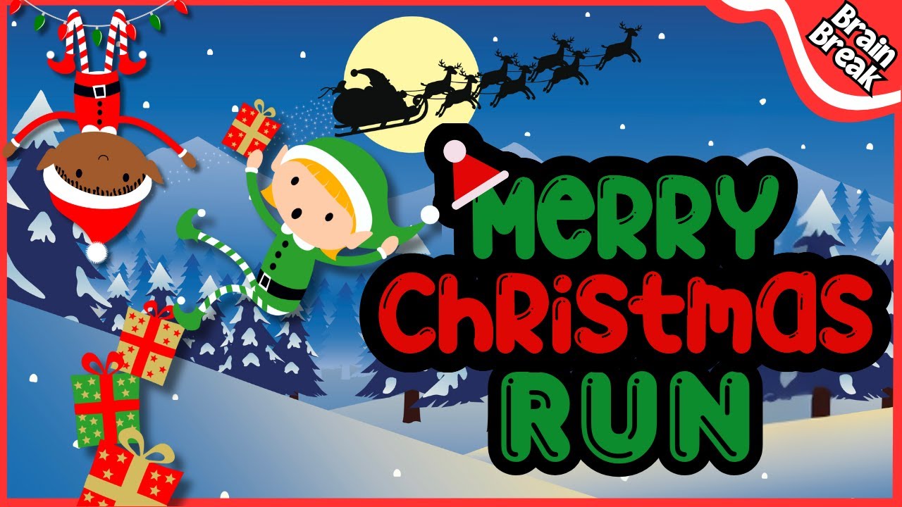 🏃‍♂️🎄 Christmas Chase ❄️ | Christmas Brain Break | Elf Chase | Yoga for Kids | Exercise For Kids