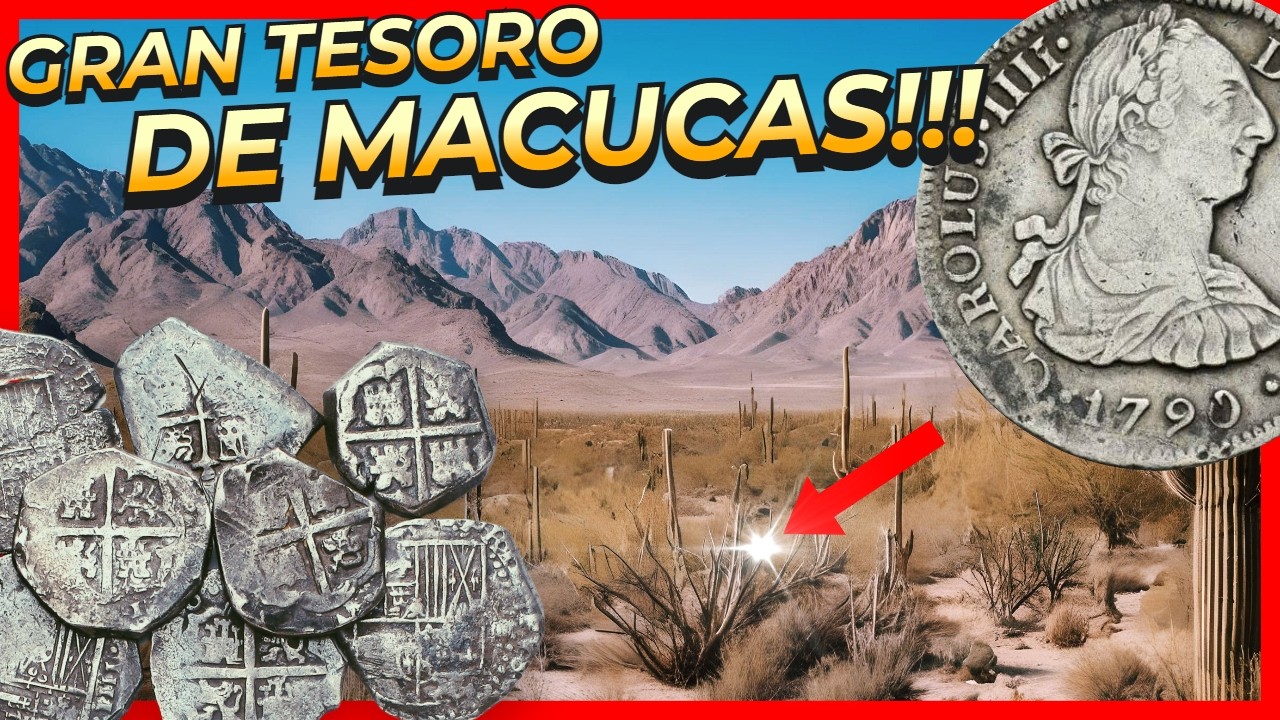 🚨Encontramos MONEDAS de ORO y PLATA en Pueblo FANTASMA De Españoles Metal Detecting Ruins in México