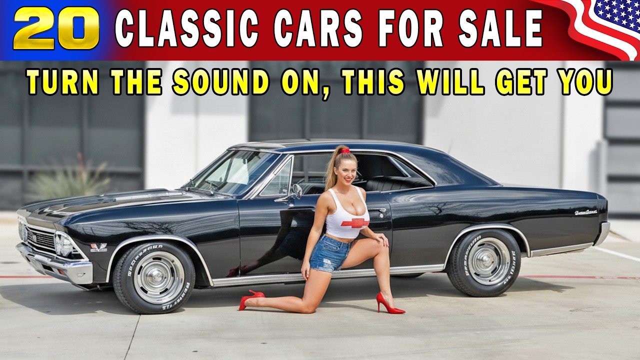 Crazy Cheap Garage Finds!! 20 Classic Cars for Sale! by owner
