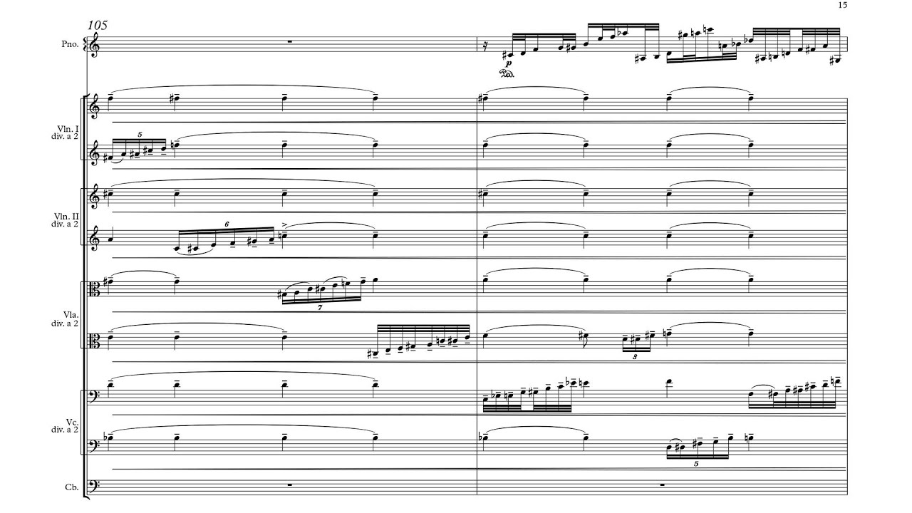 Seltenreich - Élégie - pour piano et orchestre à cordes