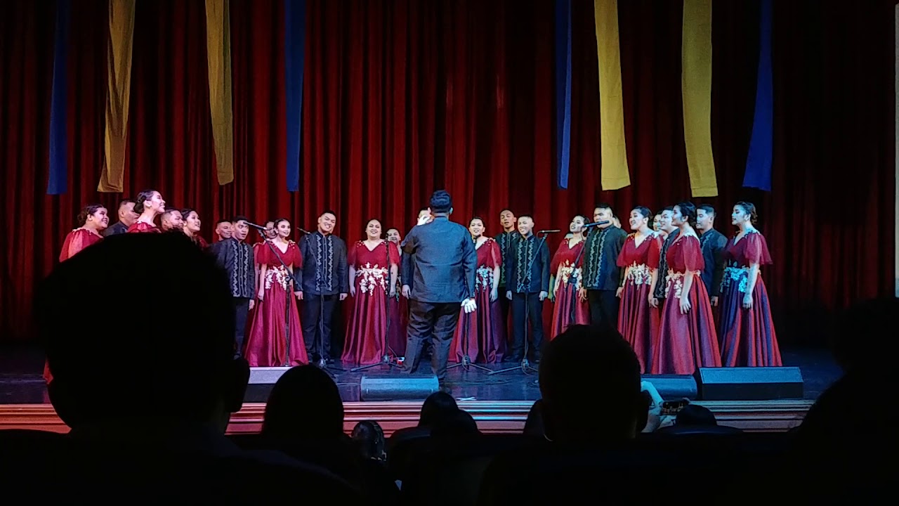 Asian premiere performance of Ranpono by Sydney Guillaume - UST Chorus of Arts and Letters