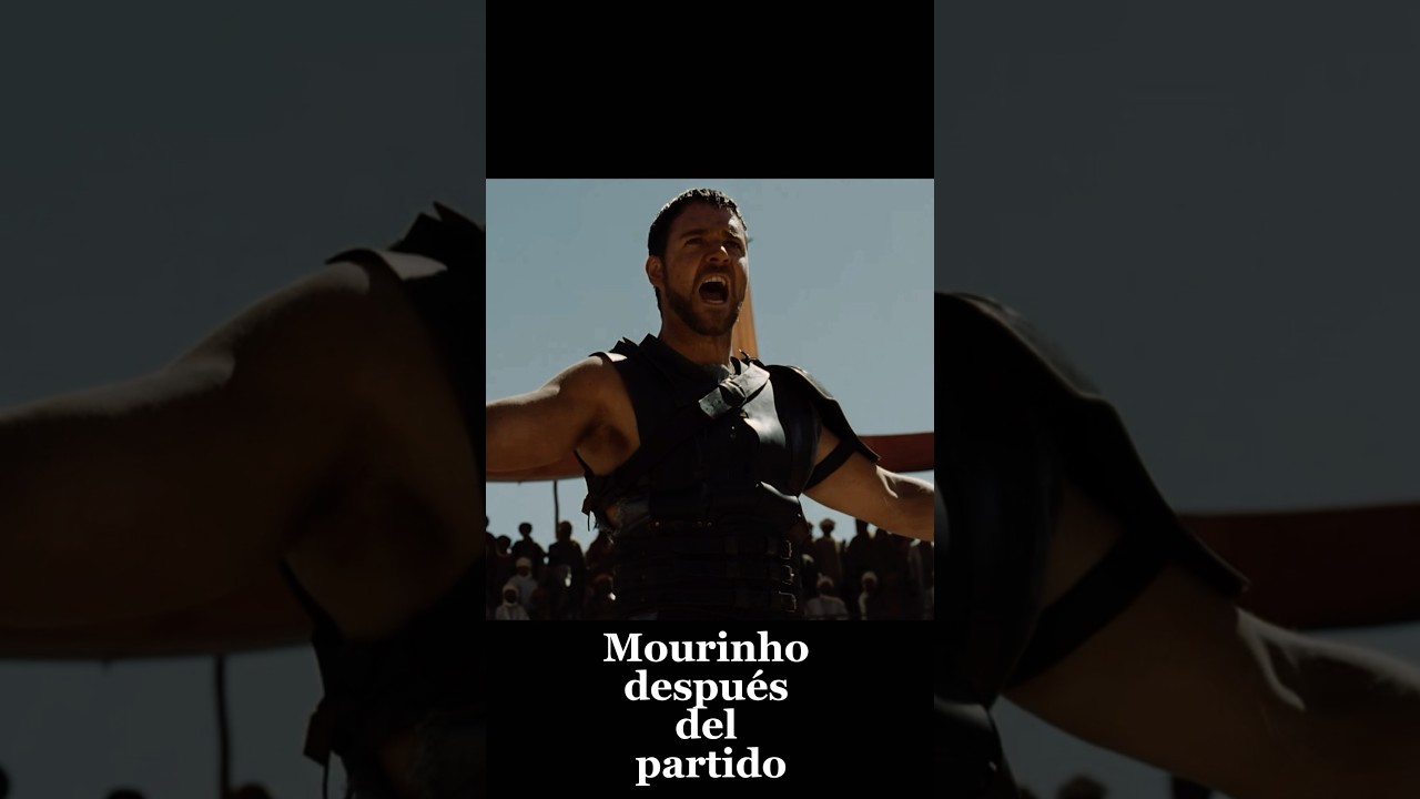 Mourinho después del partido 