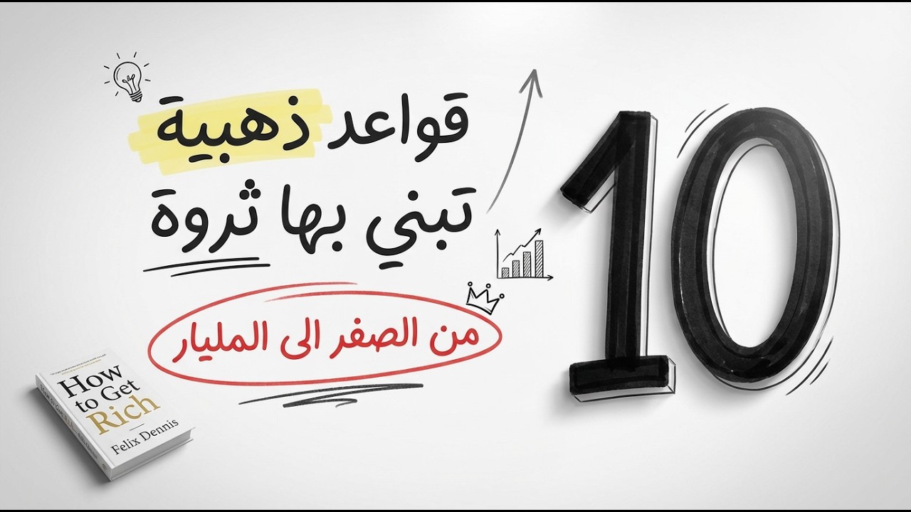 10 قواعد ذهبية تبني بها ثروة | ملخص كتاب كيف تصبح ثريًا | كتاب مسموع