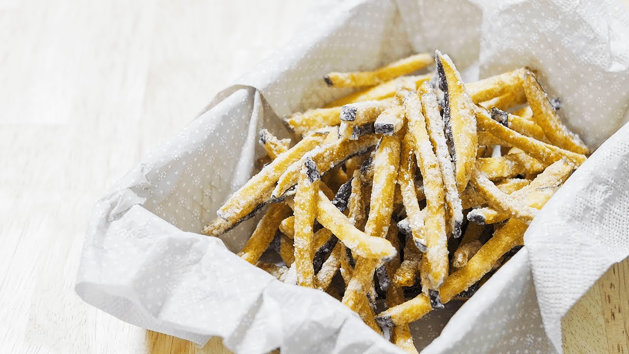 ネチャネチャしない！芋けんぴの作り方 | Sweet Potato Fries recipe