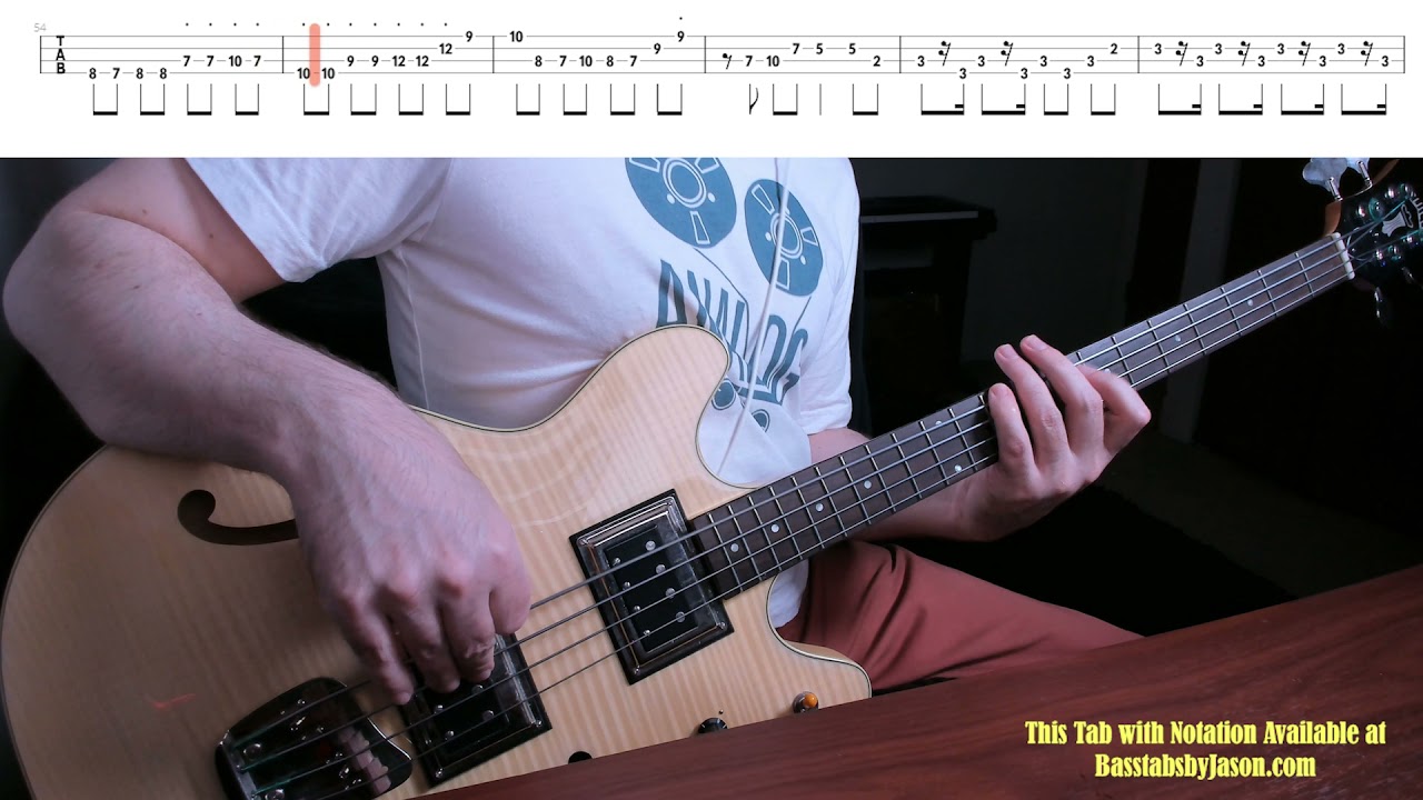 Grateful Dead: Casey Jones Bass Cover with Tab