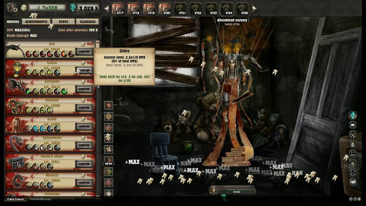 Insanity Clicker: Level CAP ENDGAME