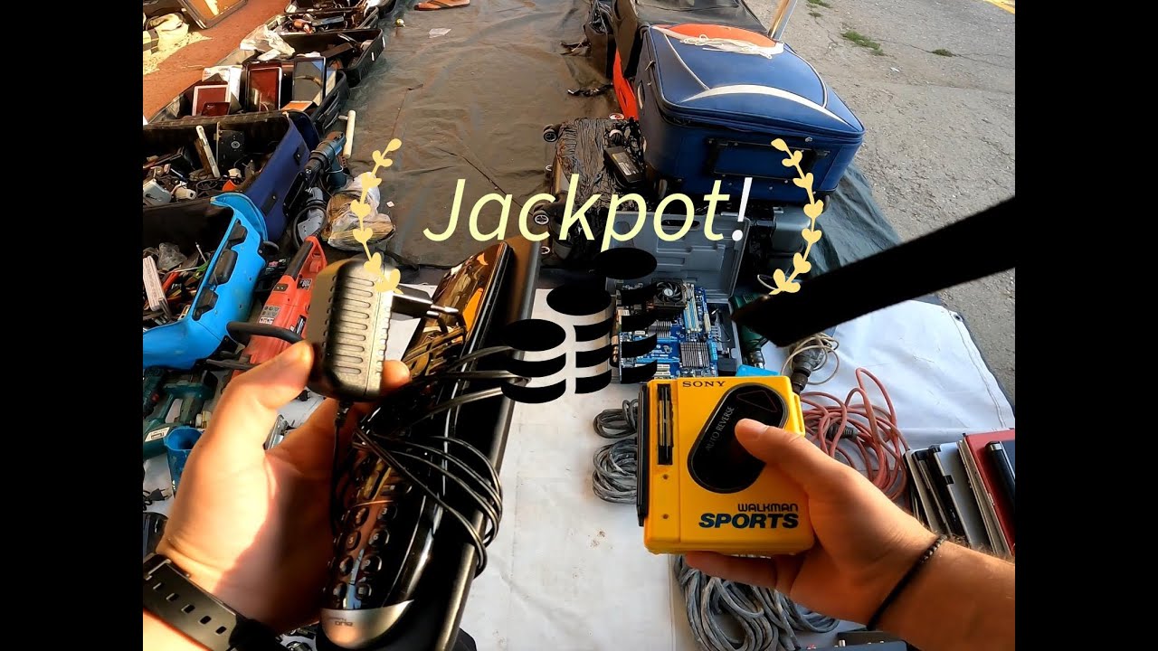 Jackpot in targul de vechituri Valea Cascadelor?? :)