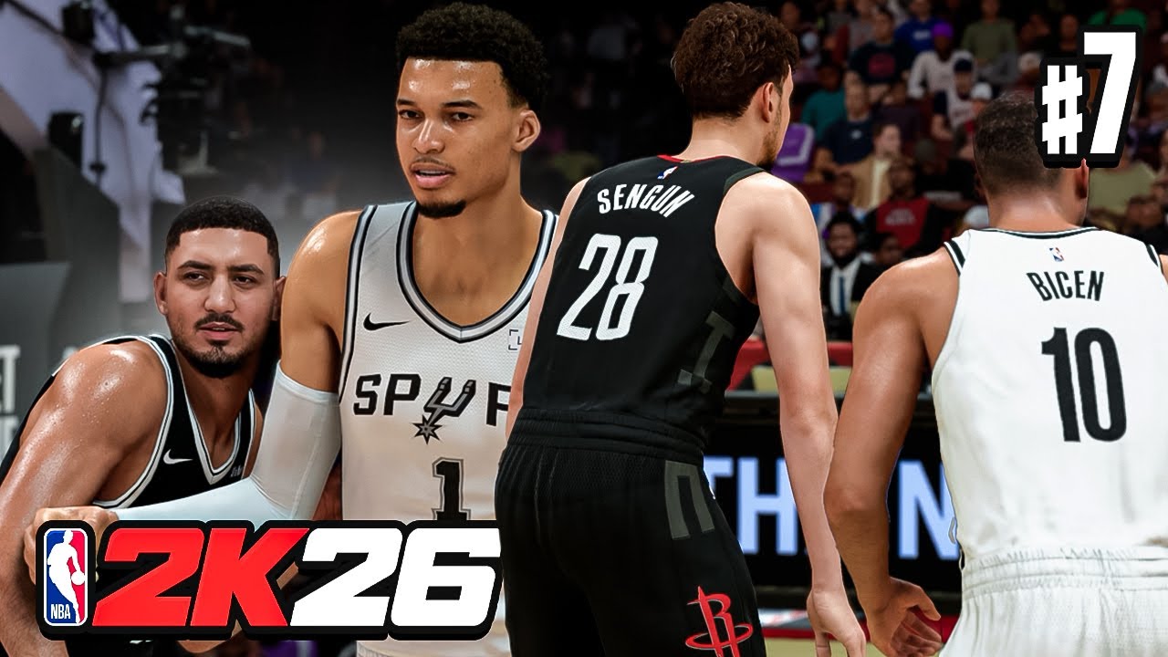 NBA 2K26 Türkçe MyCAREER #7 | ALPEREN ve WEMBANYAMA!