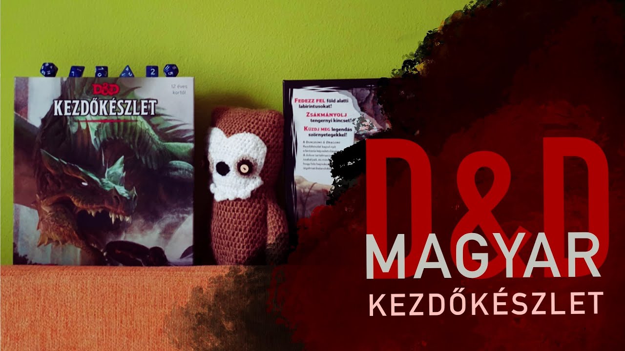 #91 - D&D Kezdőkészlet magyarul - Hogyan használd? Mit találsz benne? Mire van még szükséged?