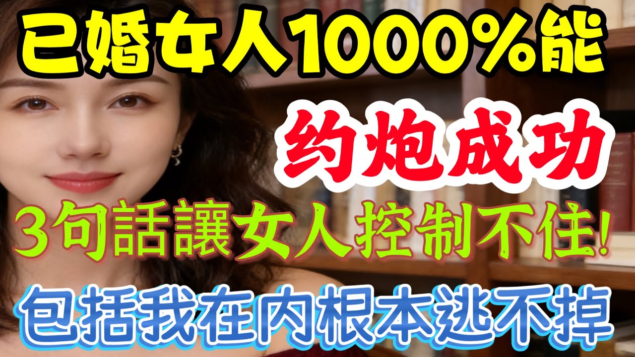 让已婚女性无法抗拒的三句关键话！100% 能约会成功#情感 #感情 #分享 #中外夫妻 #大熱門 #推薦 #熱門 #夫妻 #推荐 #婚姻-