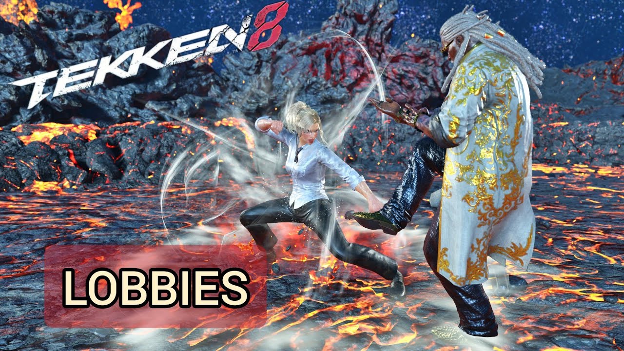 Tekken 8, 2 сезон: Лобби - (Лидия, Брайан, Йошимицу, Лерой)
