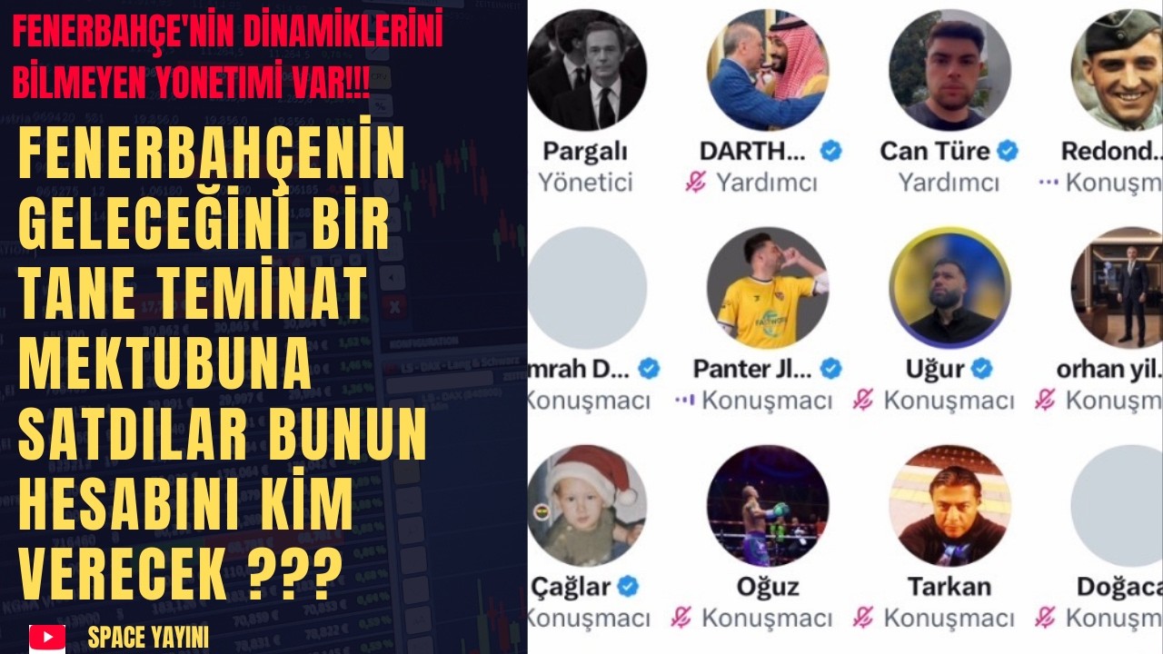 FB Space Odası | Yönetim Teminat Mektubu Yüzünden Bütün Camiyanın Kaderini Değiştirdiler !!!