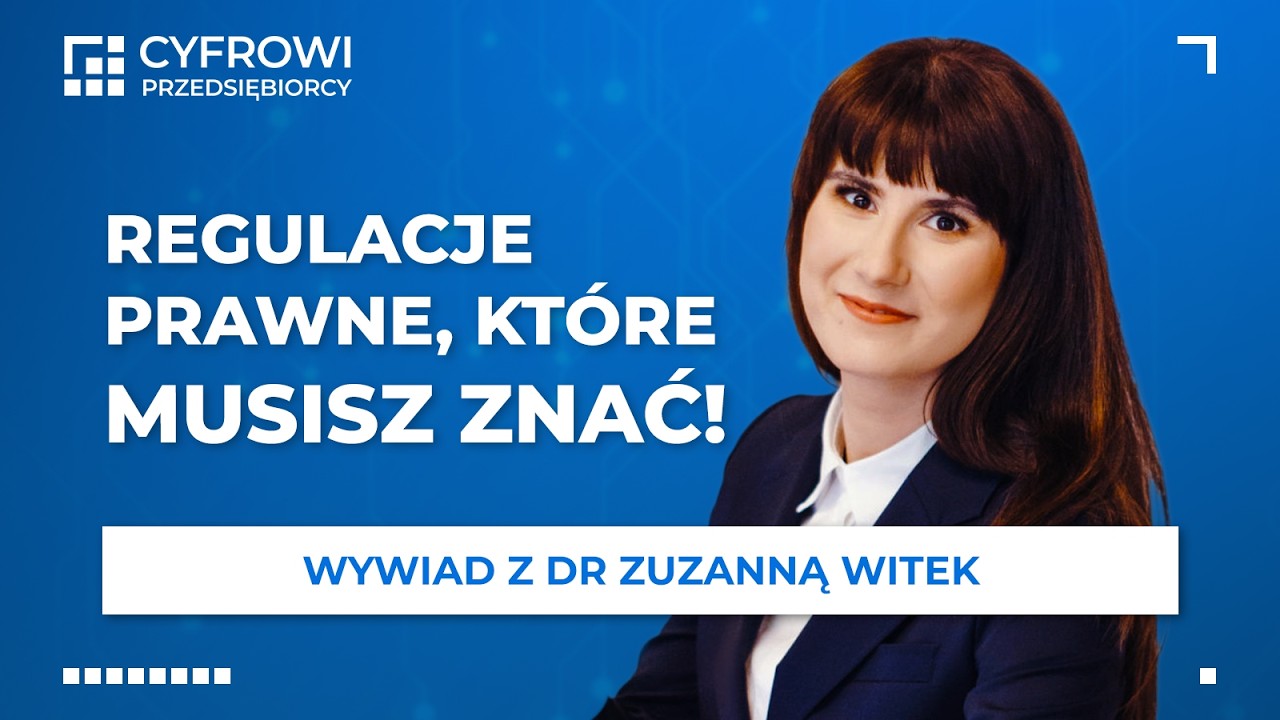 Jak Legalnie Prowadzić Sklep Internetowy? Dr Zuzanna Witek Obala Mity Prawne w E-commerce
