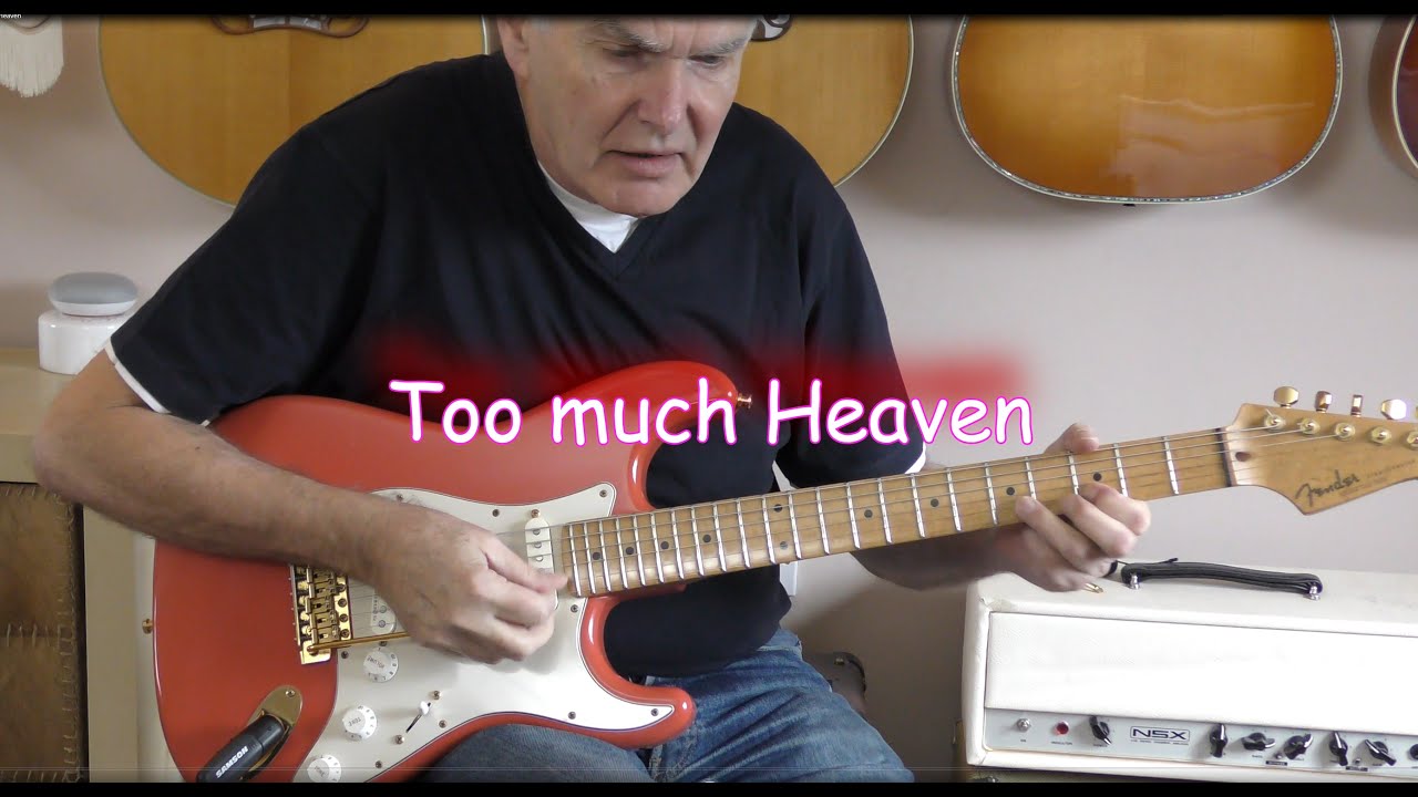 Too much Heaven. Bee Gees Guitar cover by Phil McGarrick. FREE TABS