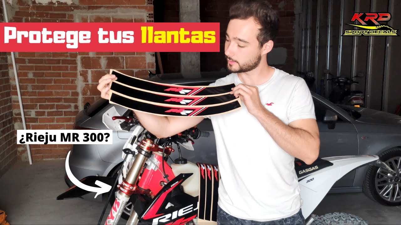 Adhesivos llantas Gas Gas Enduro GP 300🤩