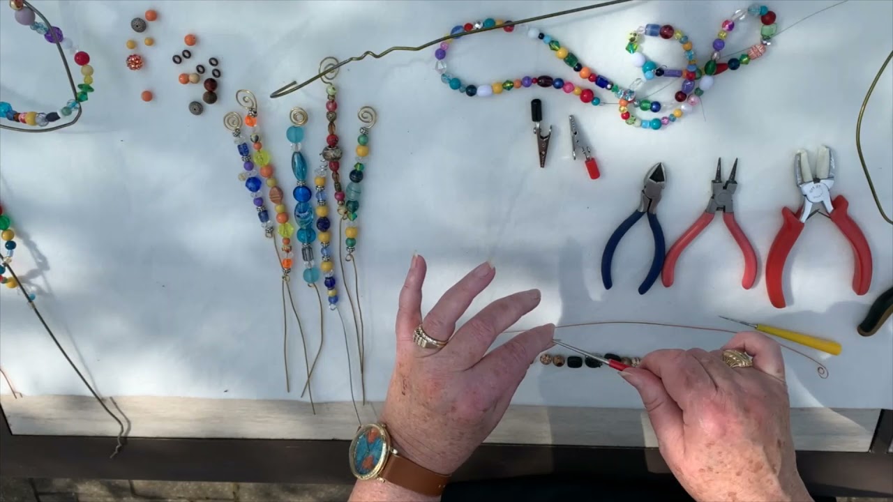 Create with the Library: Beaded Garden Stakes